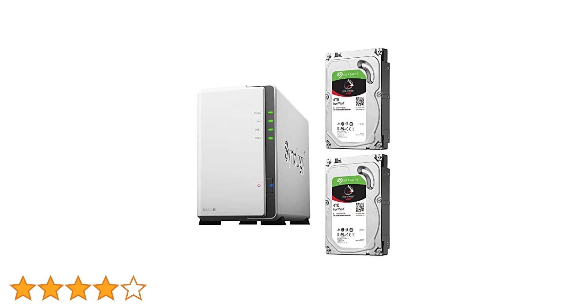 WI-FI２台セット(４ＴＢ) Amazon.co.jp: 【NAS HDDセット】Synology DS723+ & Seagate HDD